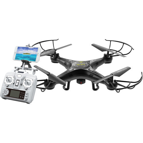 QUADRONE I-Sight Quadcopter (Black)
