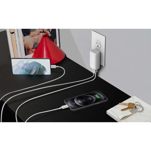 Belkin BoostCharge 37W 2-Port USB-A/USB-C PD Wall Charger